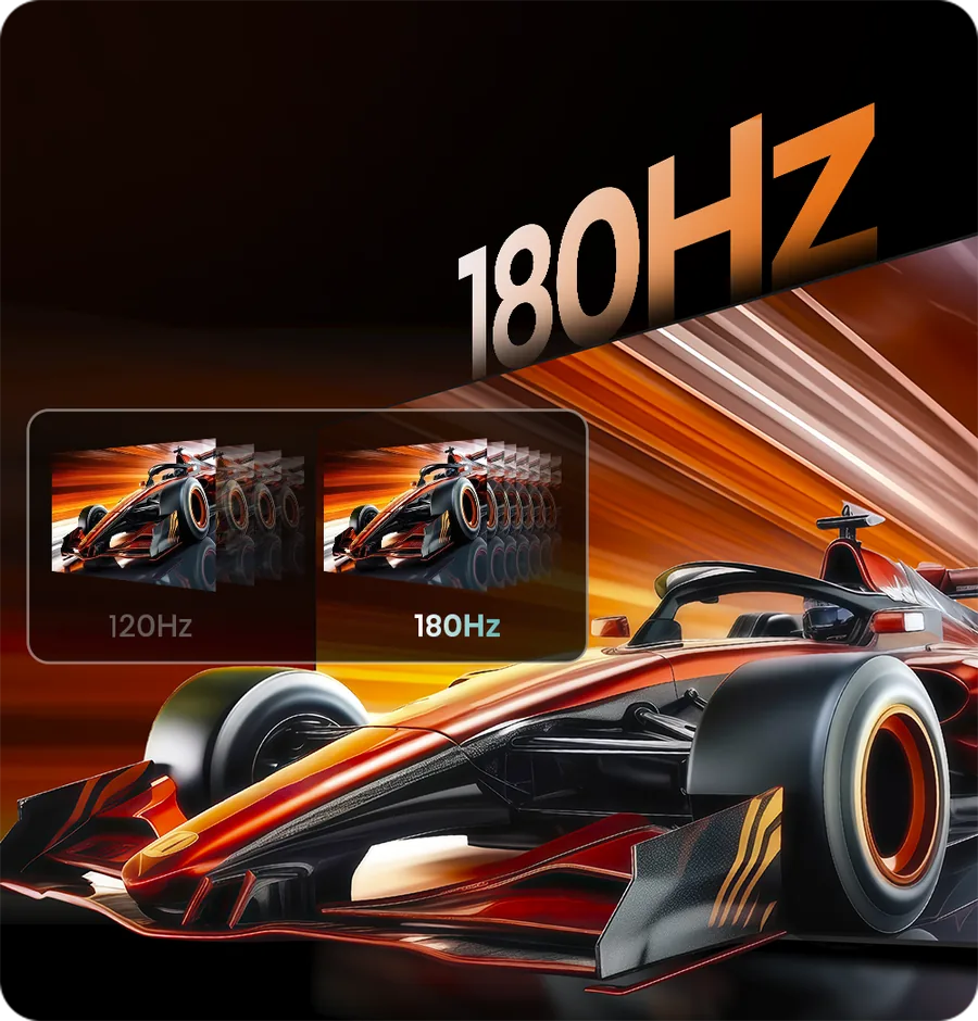 Modo juego de hasta 180 Hz nativos