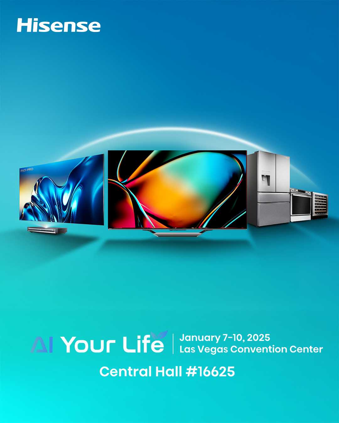 HISENSE PRESENTARÁ SU NUEVA CASA INTELIGENTE  EN EL CES 2025