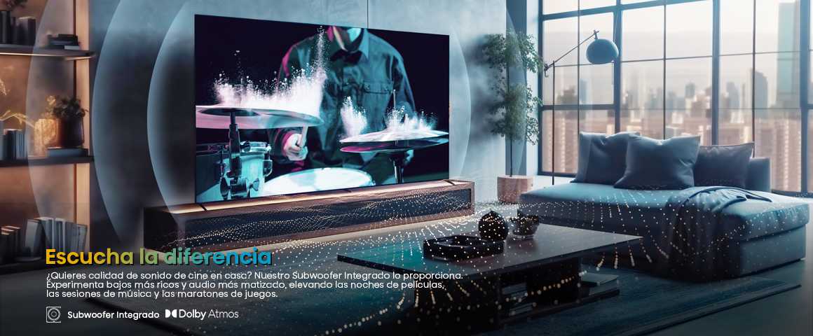 6 1 Subwoofer Integrado